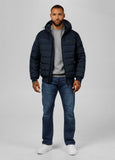 Quilted winter jacket with hood DILLON