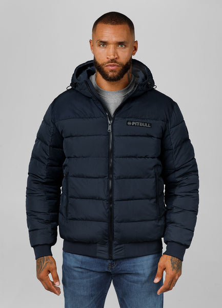Quilted winter jacket with hood DILLON
