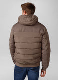 Quilted winter jacket with hood DILLON