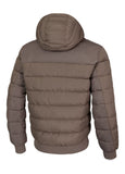 Quilted winter jacket with hood DILLON