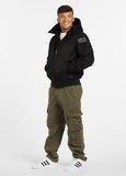 Winter bomber jacket with hood ENCINO