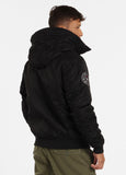 Winter bomber jacket with hood ENCINO