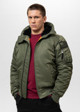 Winter bomber jacket with hood ENCINO