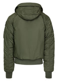 Winter bomber jacket with hood ENCINO