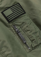 Winter bomber jacket with hood ENCINO