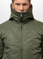 Winter bomber jacket with hood ENCINO