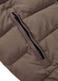 Quilted winter jacket with hood HIDDEN