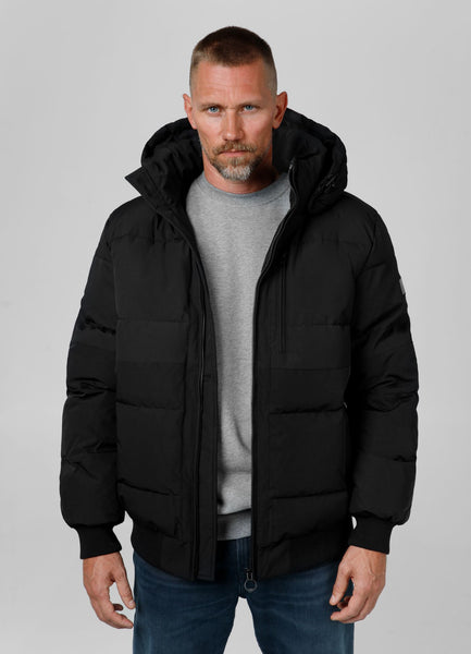 Quilted winter jacket with hood PATTON