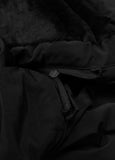 Quilted winter parka jacket with hood FOREST