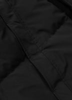 Quilted winter parka jacket with hood FOREST