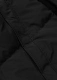 Quilted winter parka jacket with hood FOREST
