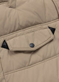 Quilted winter parka jacket with hood QUEENSTON