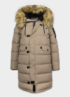 Quilted winter parka jacket with hood QUEENSTON