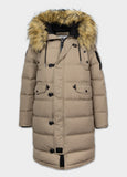 Quilted winter parka jacket with hood QUEENSTON