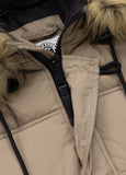Quilted winter parka jacket with hood QUEENSTON