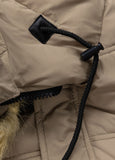 Quilted winter parka jacket with hood QUEENSTON