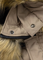 Quilted winter parka jacket with hood QUEENSTON