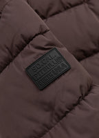 Quilted winter jacket with hood AMALIA