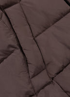 Quilted winter jacket with hood AMALIA