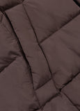 Quilted winter jacket with hood AMALIA