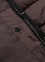 Quilted winter jacket with hood AMALIA