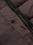Quilted winter jacket with hood AMALIA