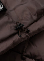 Quilted winter jacket with hood AMALIA