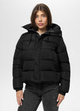 Quilted winter jacket with hood AMALIA