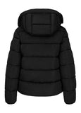 Quilted winter jacket with hood AMALIA