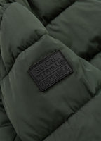 Quilted winter jacket with hood AMALIA
