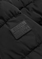 Quilted winter jacket with hood AMALIA