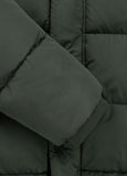 Quilted winter jacket with hood AMALIA