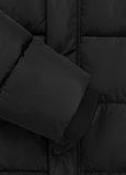 Quilted winter jacket with hood AMALIA