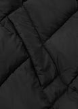 Quilted winter jacket with hood AMALIA