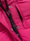 Quilted winter jacket with hood AZALEA