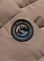 Quilted winter jacket with hood AZALEA