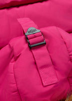 Quilted winter jacket with hood AZALEA