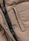 Quilted winter jacket with hood AZALEA