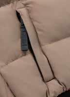 Quilted winter jacket with hood AZALEA