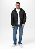 Quilted winter jacket with hood CAMINO