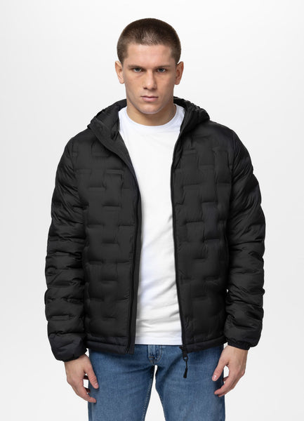 Quilted winter jacket with hood CAMINO