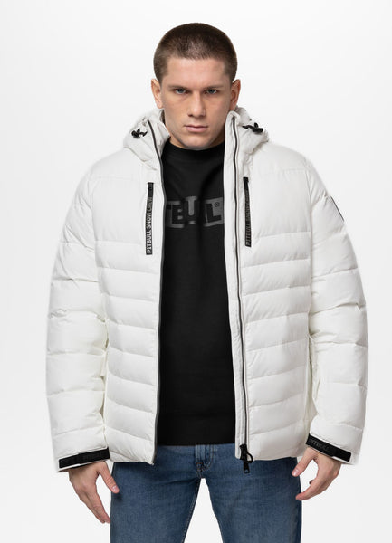 Quilted winter jacket with hood CRESTLINE