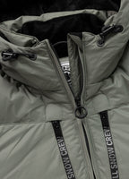 Quilted winter jacket with hood CRESTLINE