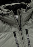 Quilted winter jacket with hood CRESTLINE
