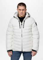 Quilted winter jacket with hood CRESTLINE