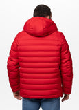 Quilted winter jacket with hood CRESTLINE