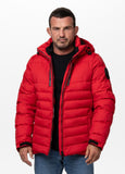 Quilted winter jacket with hood CRESTLINE