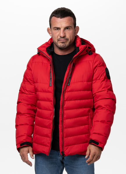 Quilted winter jacket with hood CRESTLINE