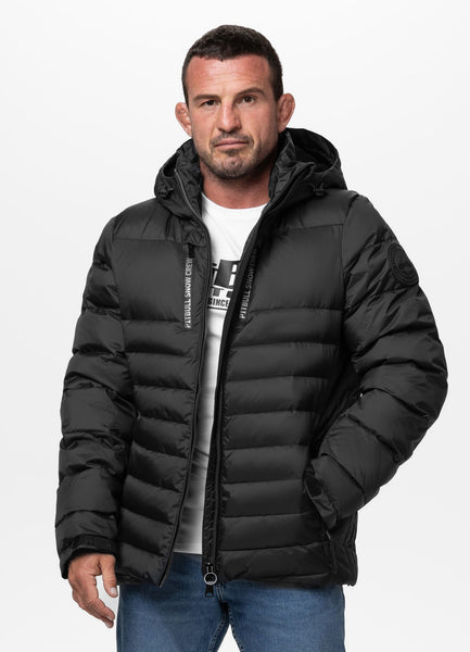 Quilted winter jacket with hood CRESTLINE
