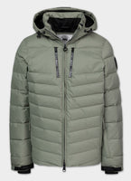 Quilted winter jacket with hood CRESTLINE
